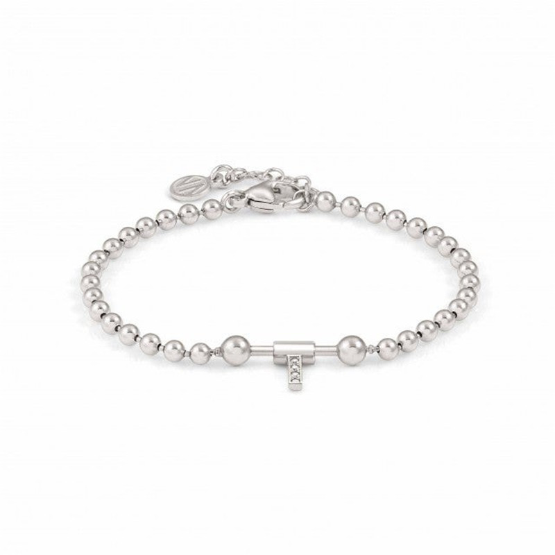 Weißvergoldetes Armband mit CZ-Anhänger, maßgeschneidert, hergestellt in einer Schmuckfabrik aus 925er Sterlingsilber