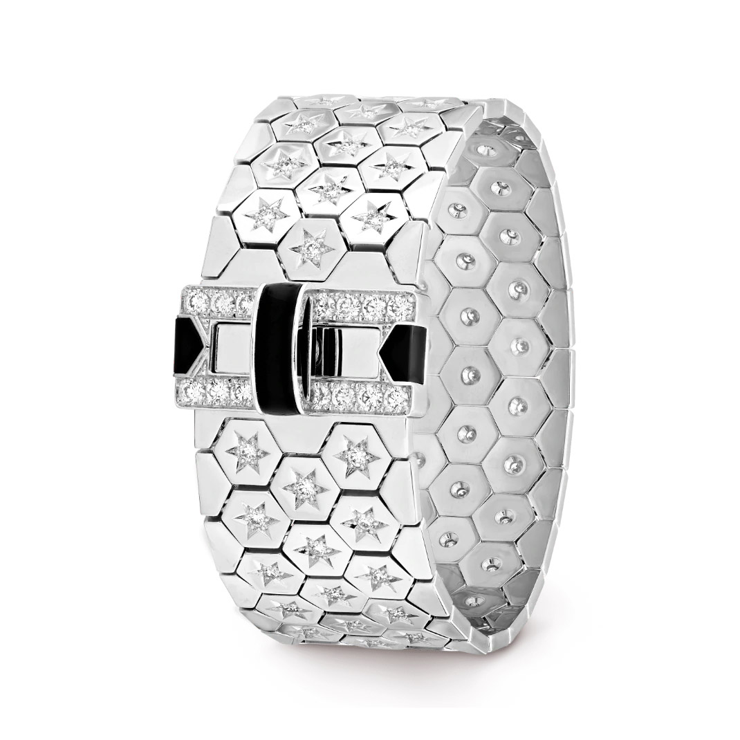 Groothandel Witgoud OEM / ODM Juweliersware vergulde armband Portugese Sterling Silwer Cubic Zirconia armband pasgemaakte groothandelaar
