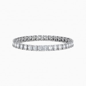 Wholesale 925 Sterling Silver Cubic Zirconia tennis bracelet jewerly manufacturer