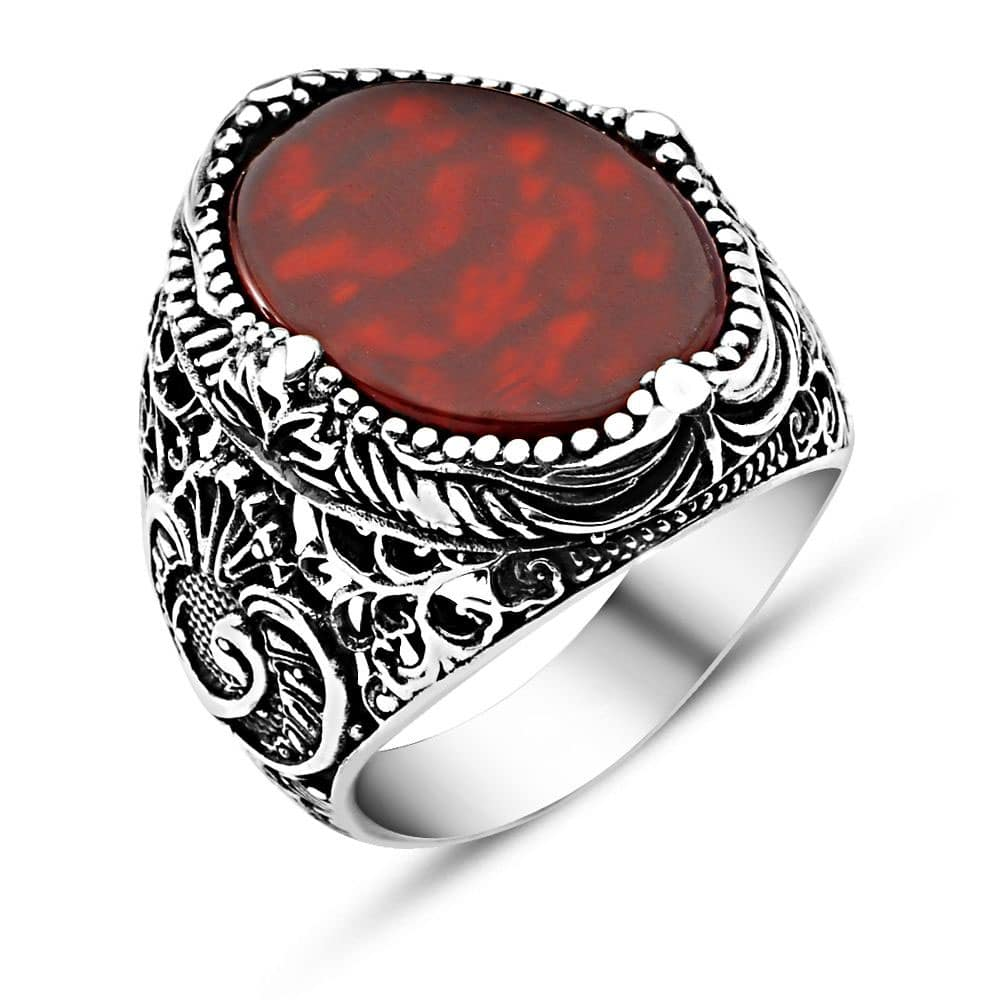 Partihandel Män anpassade smycken 925 Sterling Silver OEM/ODM smycken ring