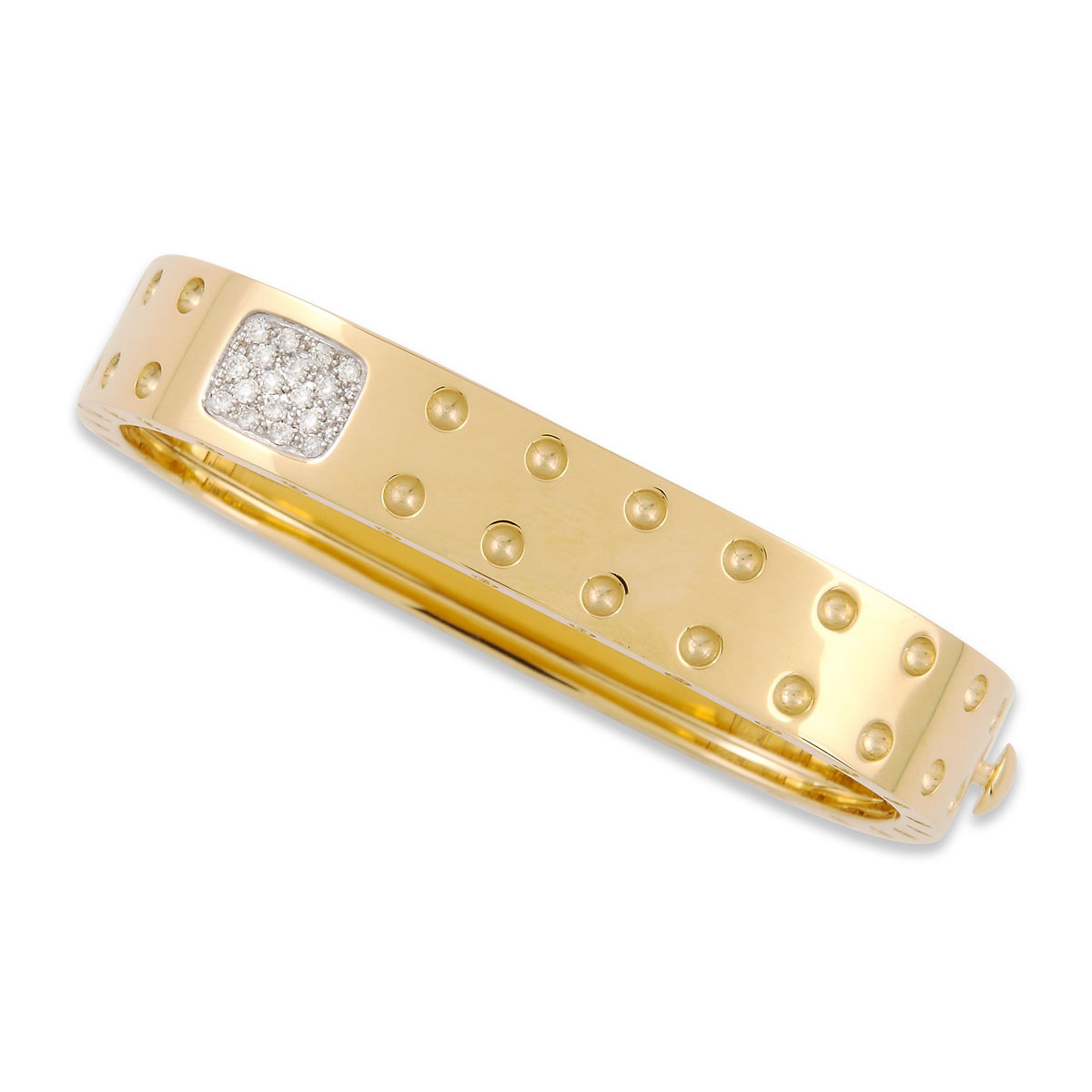 Bracciale CZ personalizzato da donna all'ingrosso gioielli OEM / ODM in oro o gioielli in argento vermeil oro