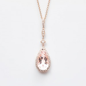Women’s fine jewelry designer custom rose gold filled necklace Suppliers