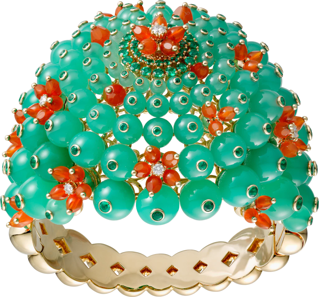 Groothandel 14K Geelgoue Emerald Ring Juweliersware Silwer