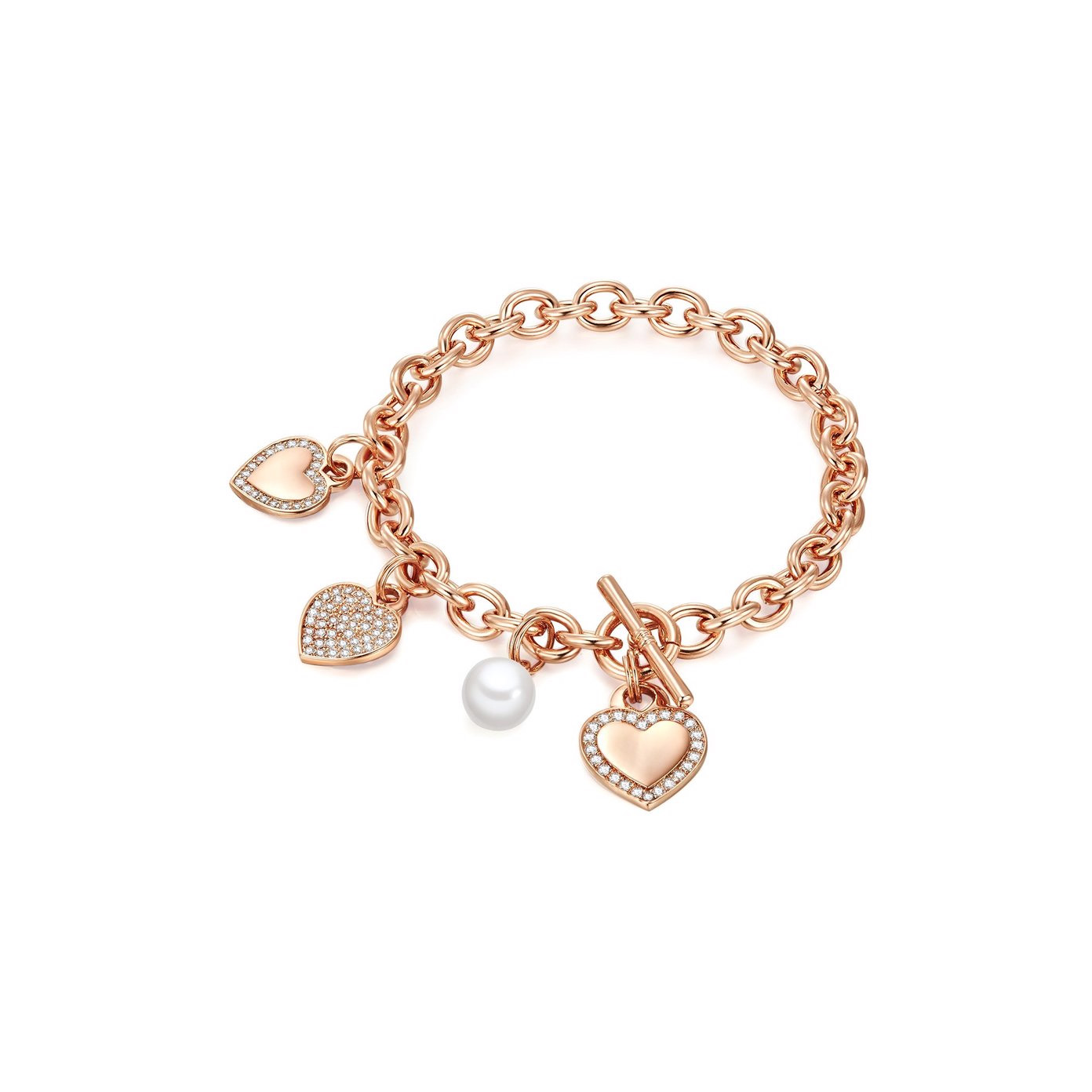 Zirconia (CZ) rose gold bracelet OEM jewelry OEM/ODM Jewelry manufacturer