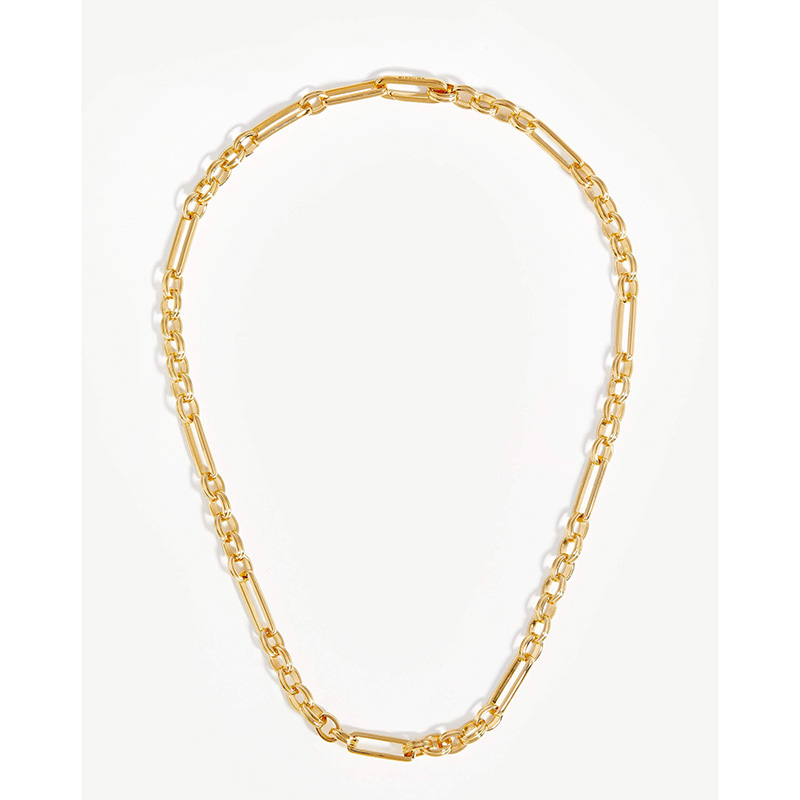 axiom chain necklace necklaces 18ct gold plated custom jewelry manufacturer
