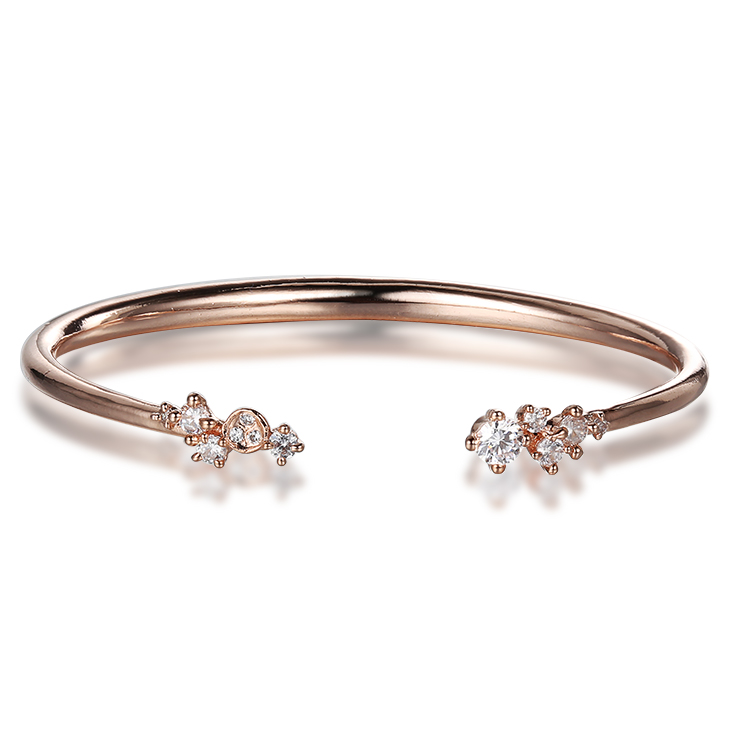 Custom wholesale Opening Flower Bracelets Design | Cubic Jewelry Custom | 925 Silver  Fashion Jewelry Design Wholesale