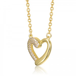Gold plated necklace OEM ODM jewelry supplier