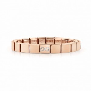 bracelet composable en bijoux OEM ODM plaqués or rose