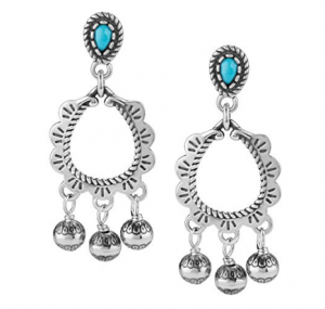 Boucles d'oreilles pendantes en argent sterling, la Belle au bois dormant, Turquoise, vente en gros, personnalisées