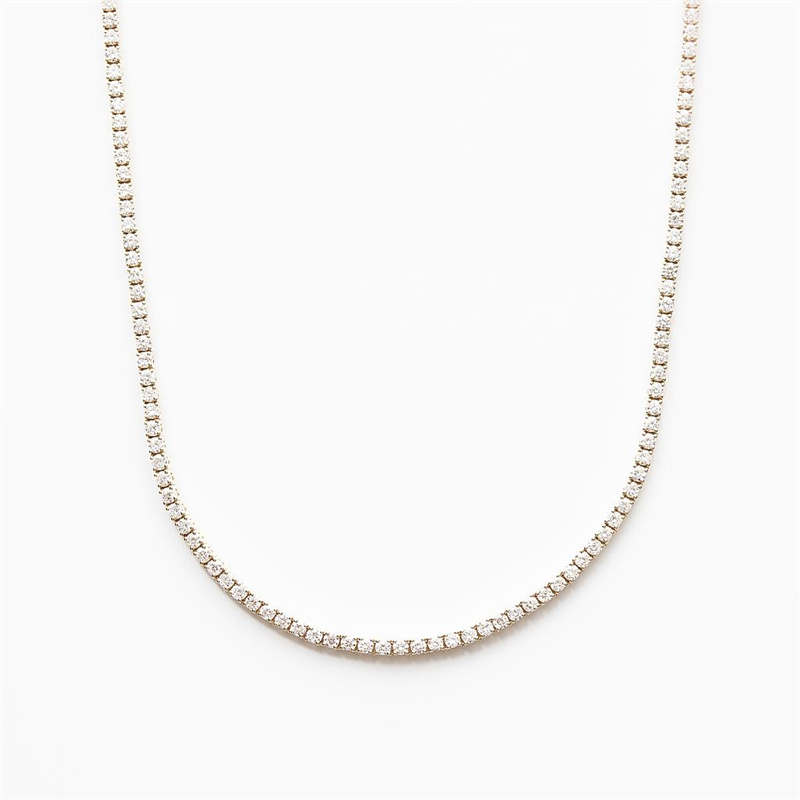 brugerdefinerede 18 karat guld halskæde smykker producent design dine egne sølv smykker