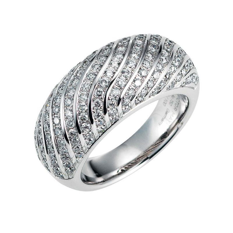 custom OEM CZ sterling silver ring With logo and size from jewelry manufacturer  and wholesaler
