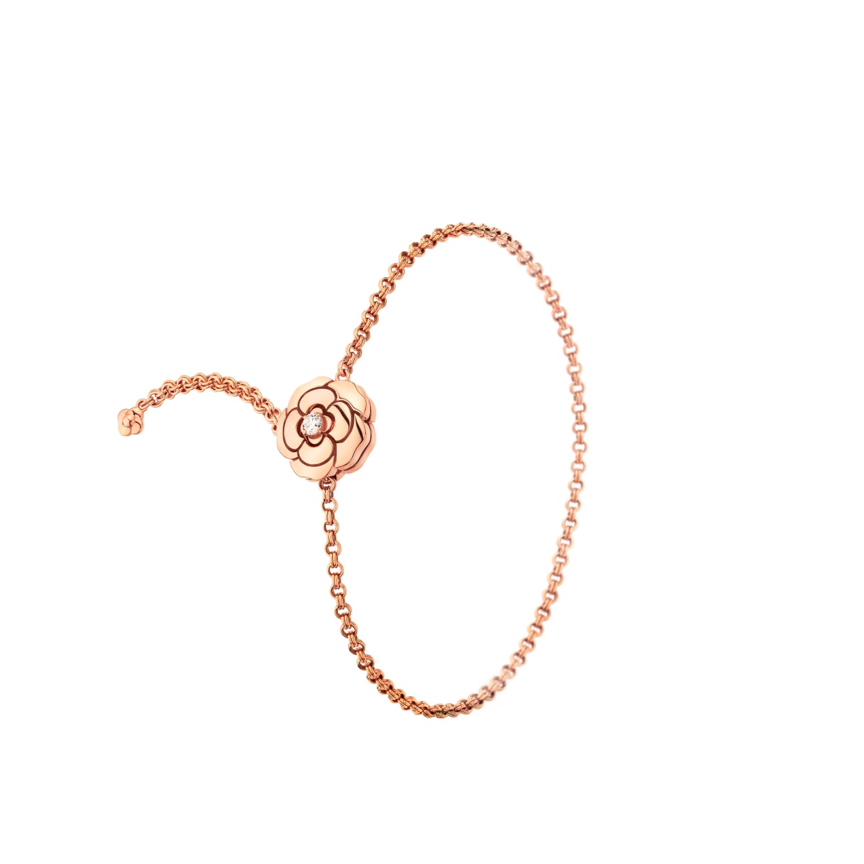 custom bracelet OEM/ODM Jewelry made 18K pink gold plating silver jewelry manufacturer