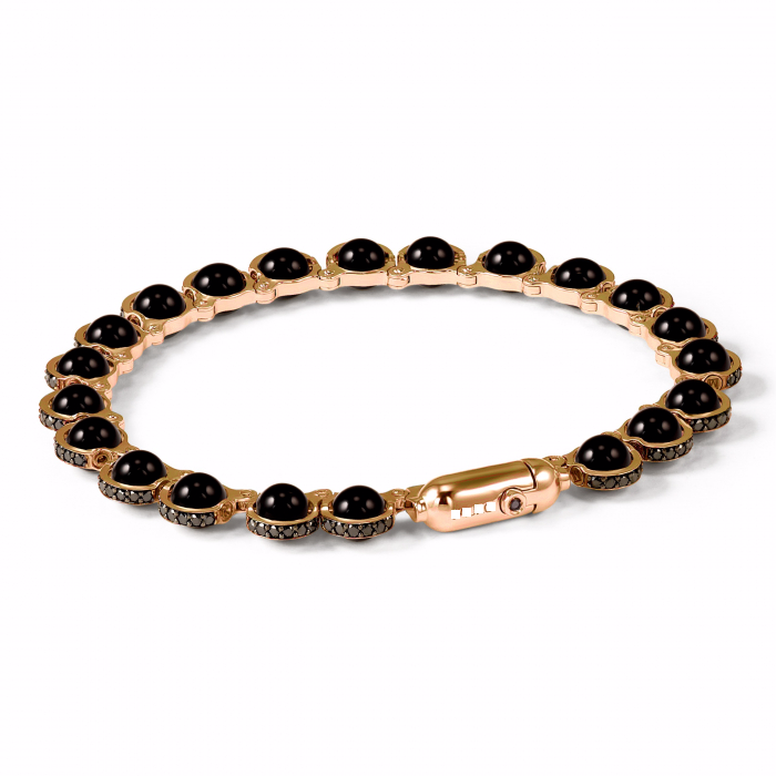 Bracelet personnalisé en gros, fournisseur de bijoux en argent plaqué or rose, bijoux OEM/ODM et grossiste