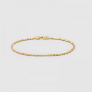 Hersteller von kundenspezifischem, modischem, mit 18 Karat Gold gefülltem 925er-Sterlingsilber-Armbandschmuck