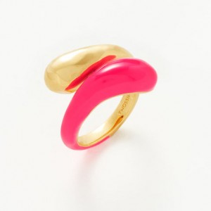anéis banhados a ouro OEM ODM por atacado de joias de moda personalizadas