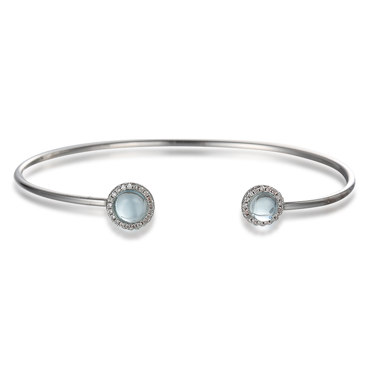 Proveedor de pulseras de plata esterlina al por mayor personalizado al por mayor |Diseño de joyería Moissanite Fahion |Joyería de mujer personalizada