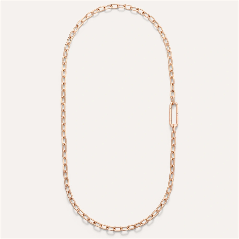 perhiasan khusus untuk anak perempuan kalung vermeil rose gold 18kt