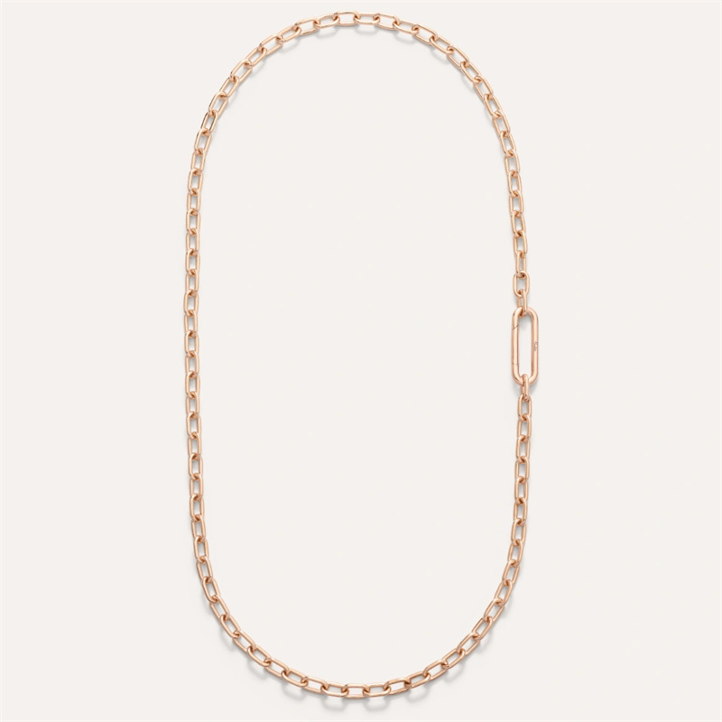 custom jewelry for girls necklace vermeil rose gold 18kt