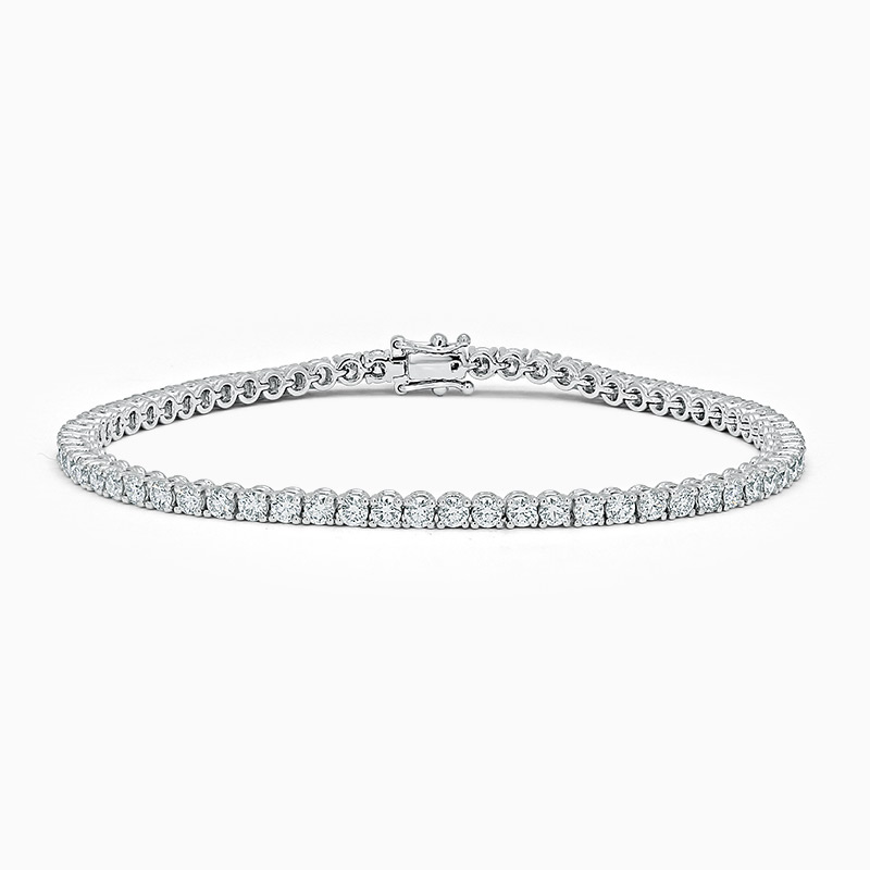 maßgeschneidertes Großhandelsarmband aus 925er Sterlingsilber mit CZ-Schmuck