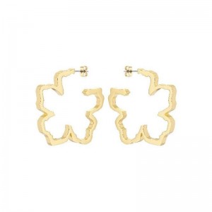 custom-made jewelry 14k yellow gold plated earrings OEM ODM manufacturer