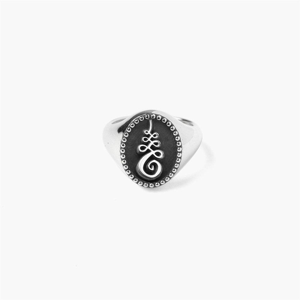 anello da uomo personalizzato Fornitore di gioielli in argento OEM 925