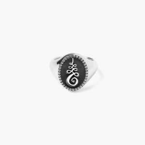 custom men ring OEM 925 silver jewelry supplier