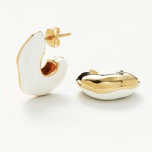 orecchini gocciolanti personalizzati con olio nei produttori di gioielli placcati in oro 18 carati in Cina