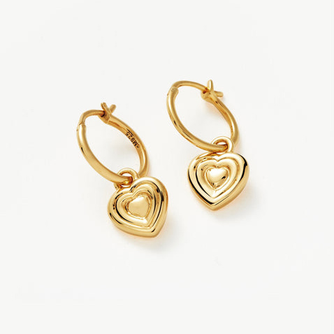 orecchini personalizzati di design di gioielli in argento, oro vermeil 18 ct su argento