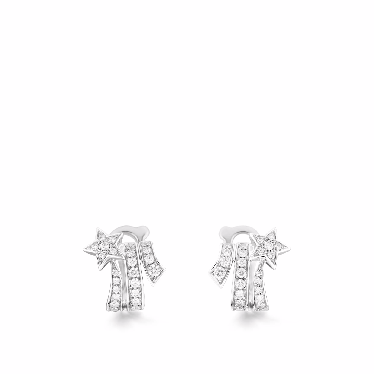 custom sterling silver earrings in 18K white gold OEM jewelry manufacturer OEM/ODM Jewelry