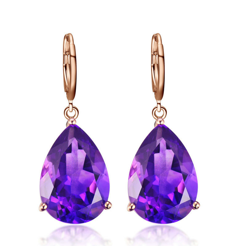 Custom Wholesale Alexandrite Lady’s Earring | 925 Silver Jewelry Manufacturing | 18k Gold Planted Earring Manufacturing