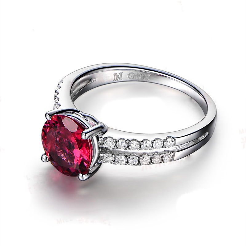 Custom Grossist 925 Silver Ring Custom |Ruby Smycken Design |Tillverkning av 18k guldpläterade smycken Partihandel