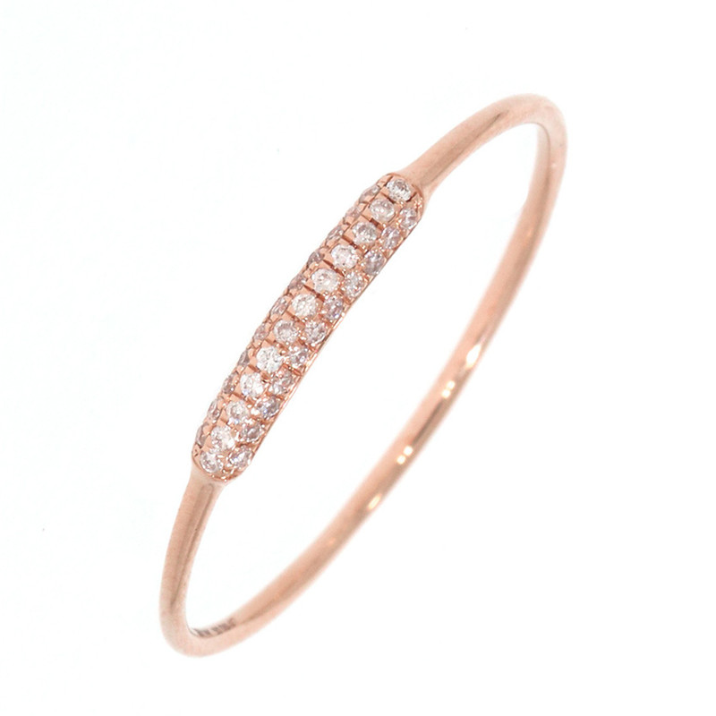 Personalize joias de pulseira, pulseiras de prata vermeil em ouro rosa personalizadas para ela