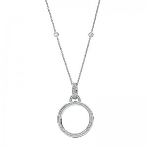 Gargantilla personalizada, collar, proveedor de joyas de plata de ley 925.