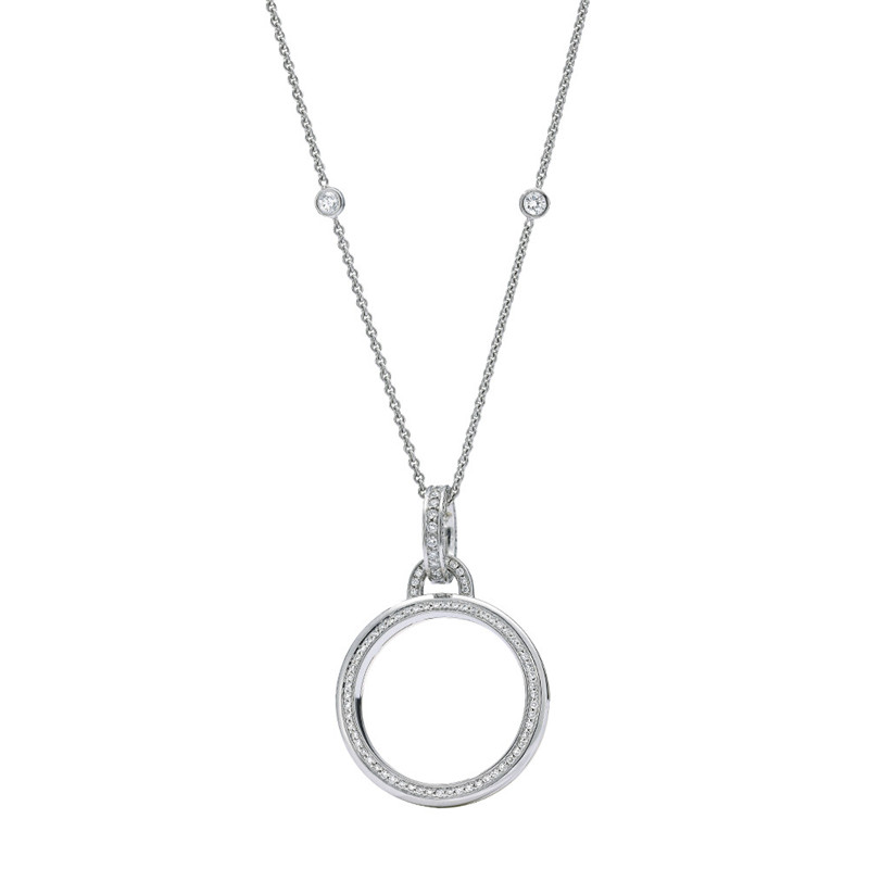 fornitore di gioielli in argento sterling 925 con collana girocollo personalizzata