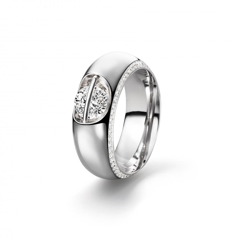 customized rhodium jewelry, design your CZ rings manufacturer wholesale