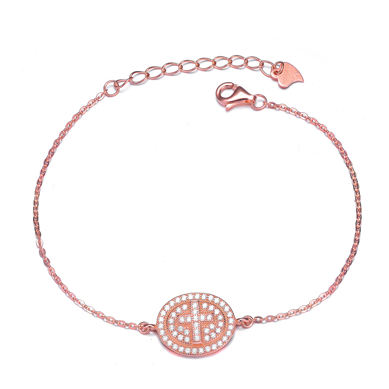Send us the CAD and made your own rose gold bracelet at JINGYING