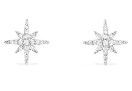 Plátáilte Róidiam Diamond Earrings Jewelry monaróirí mórdhíola saincheaptha