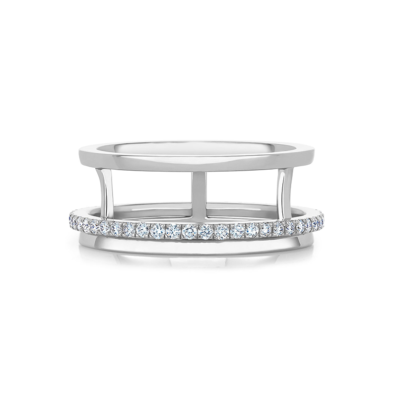Joyería al por mayor de la plata esterlina del OEM de la fábrica de China del anillo de diamantes del oro 18K