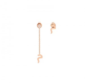 gold plated jewelry wholesaler custom design girls cz earrings