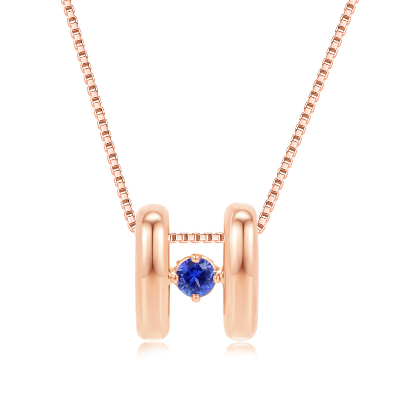 The best OEM partner of rose plated necklace