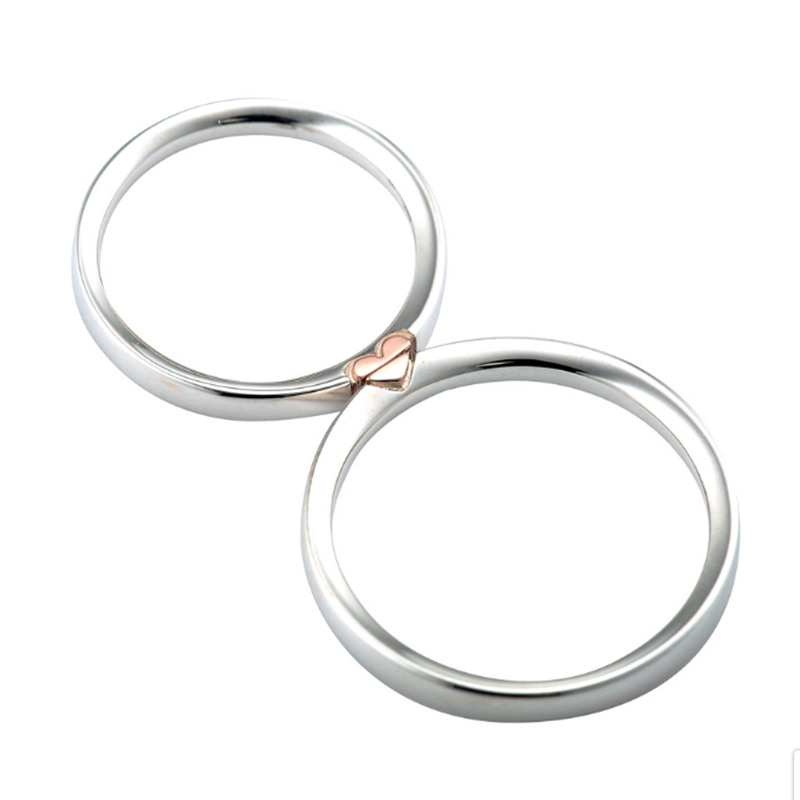 groothandel OEM/ODM Juweliersware Geelgoue Ketting Dubbelskakel Handgemaakte Ring China Pasgemaakte Ontwerp 925 Sterling
