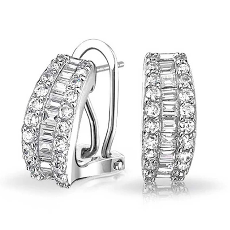 Groothandel Oorbelle OEM/ODM Juweliersware met 'n motiefstel Groothandel Silwer Juweliersware Verskaffer