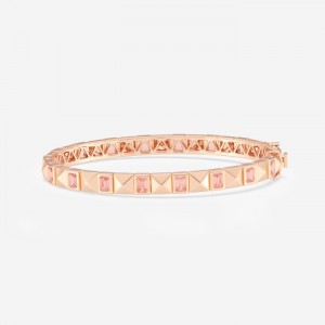 JING YING OEM Rose gold plated bangle based on the US clients design