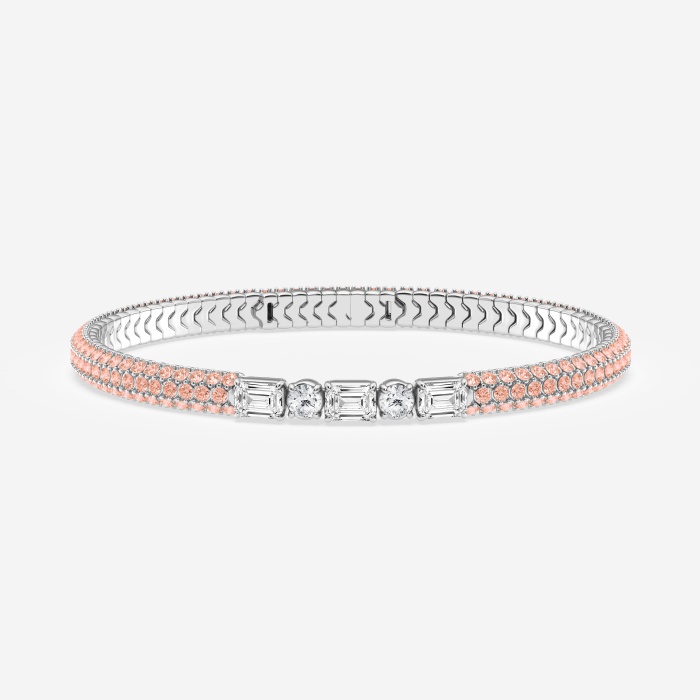 JINGYING: Fábrica de fabricación OEM de pulseras de tenis de hip hop