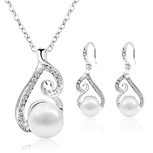 Groothandel Pearl Jewelry Set OEM Factory 925 Silwer Juweliersware Vervaardiger