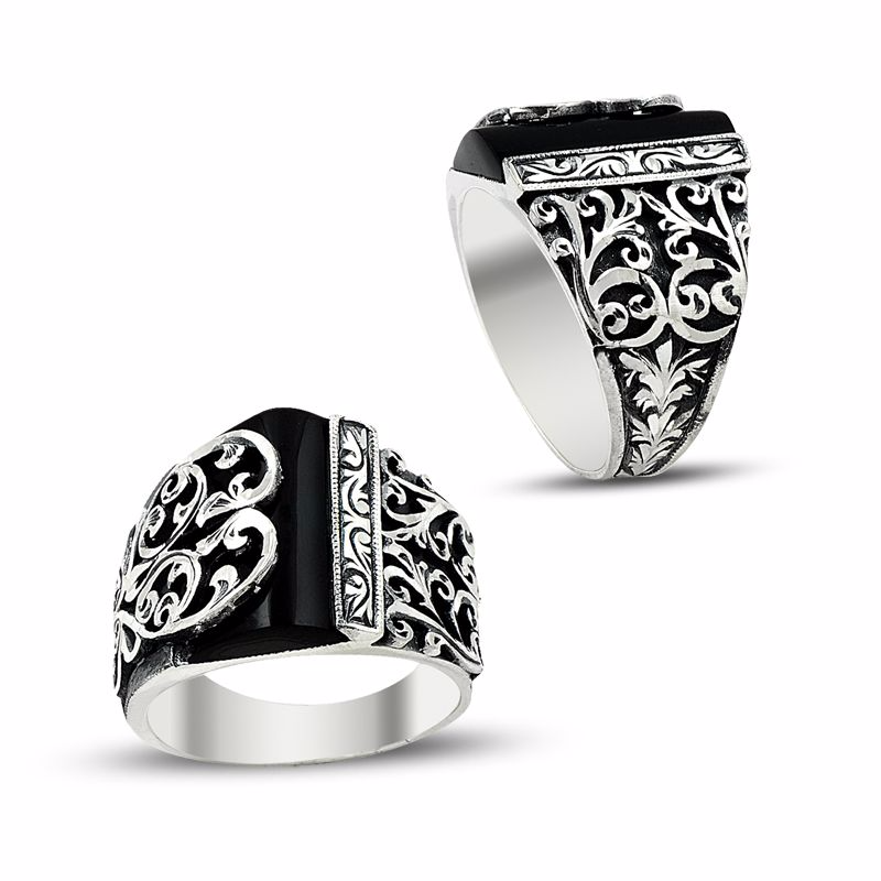 Wholesale men’s OEM/ODM Jewelry ring wholesale 925 sile jewelry