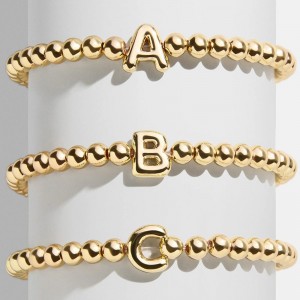 JINGYING : Initial Pisa Custom Bracelet Jewelry Manufacturer