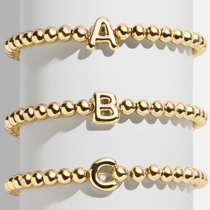 JINGYING : Initial Pisa Custom Bracelet Jewelry Manufacturer