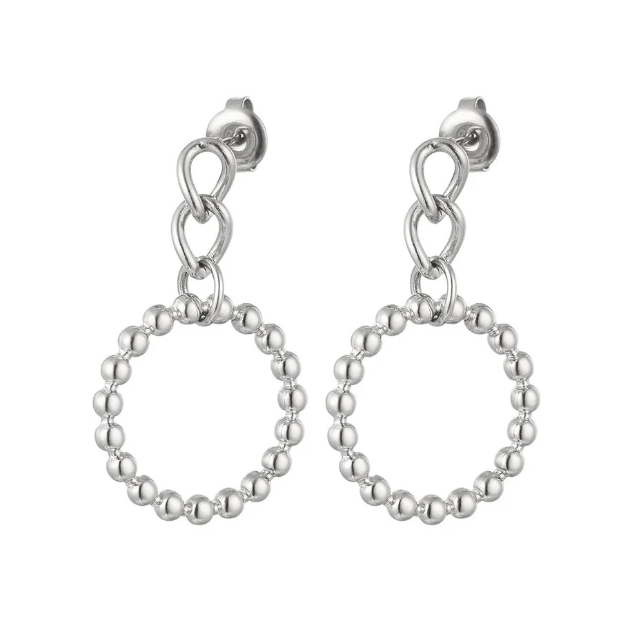 Fashion jewelry 925 silver earrings OEM ODM manufacturing service