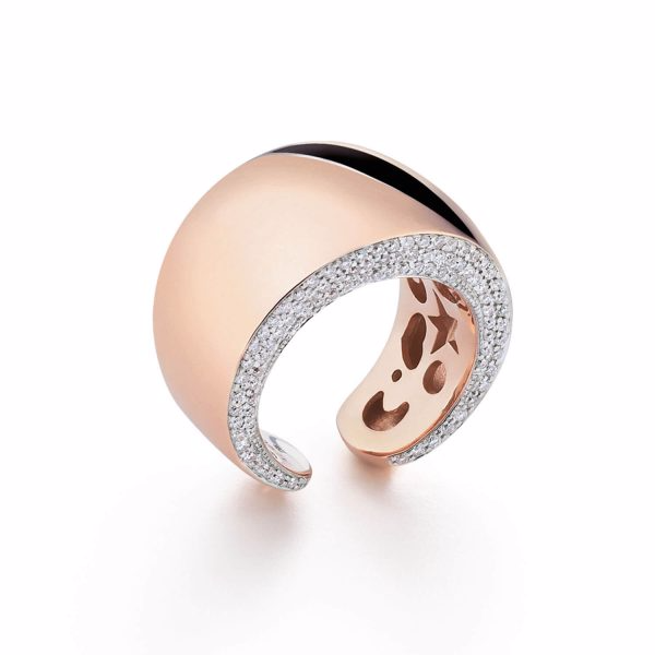 Wholesale rose gold plated ring sterling silver wholesale OEM/ODM Jewelry los angeles